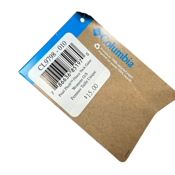 Columbia black neck warmer black - Picture 2 of 3